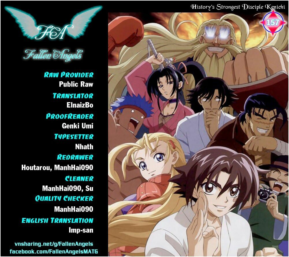 History's Strongest Disciple Kenichi: Chapter 157