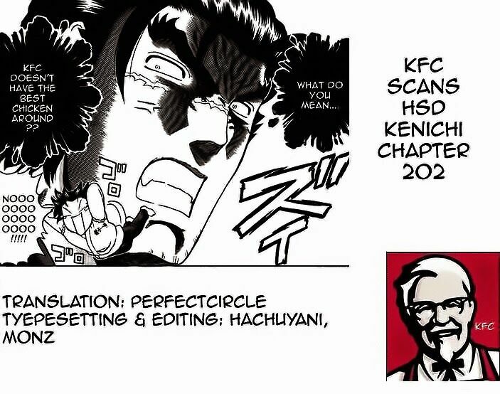 History's Strongest Disciple Kenichi: Chapter 202