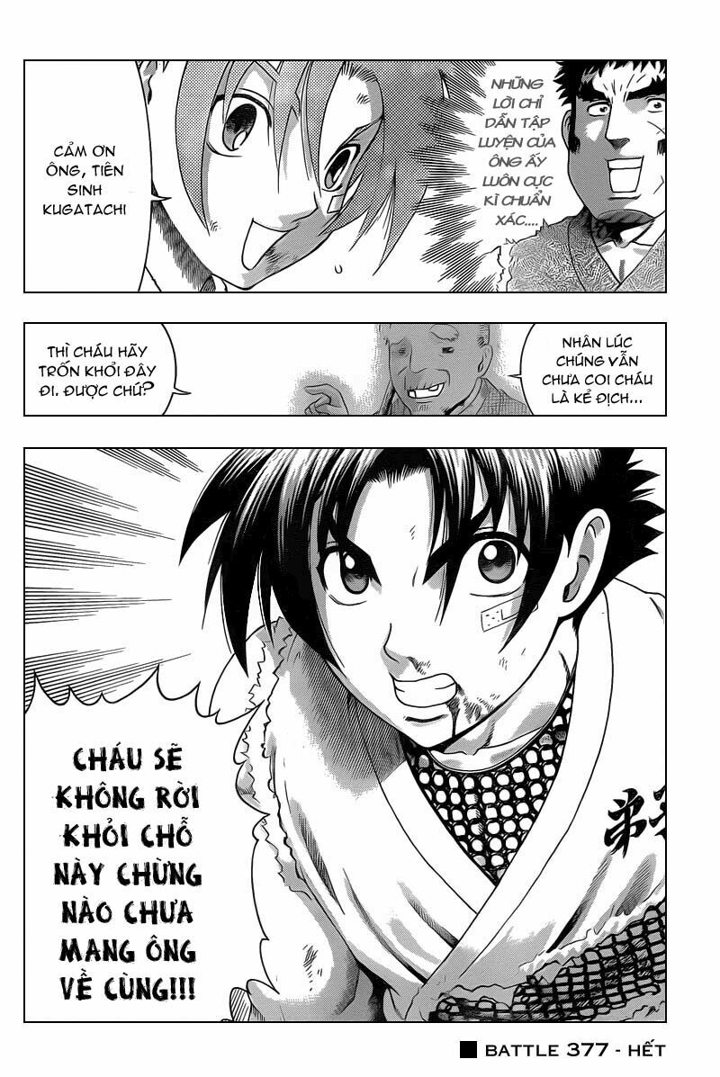 History's Strongest Disciple Kenichi: Chapter 377