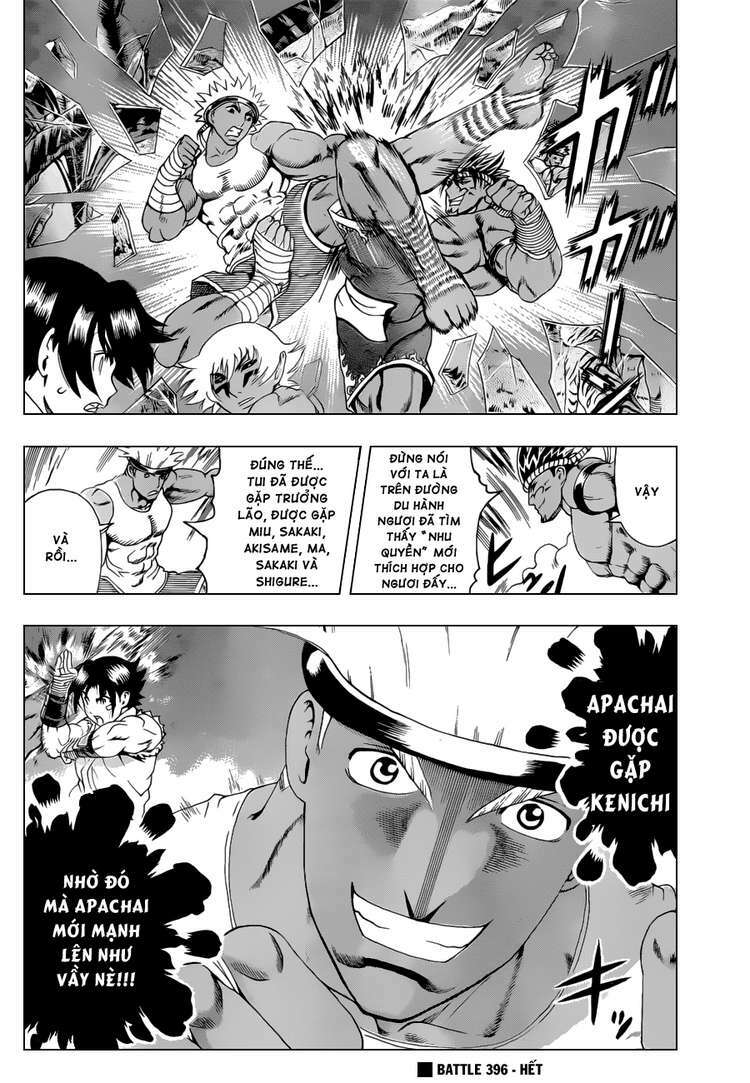History's Strongest Disciple Kenichi: Chapter 396