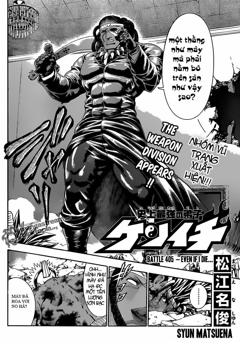 History's Strongest Disciple Kenichi: Chapter 405