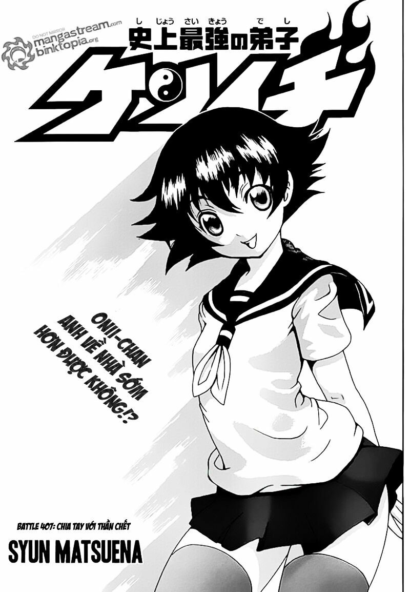 History's Strongest Disciple Kenichi: Chapter 407