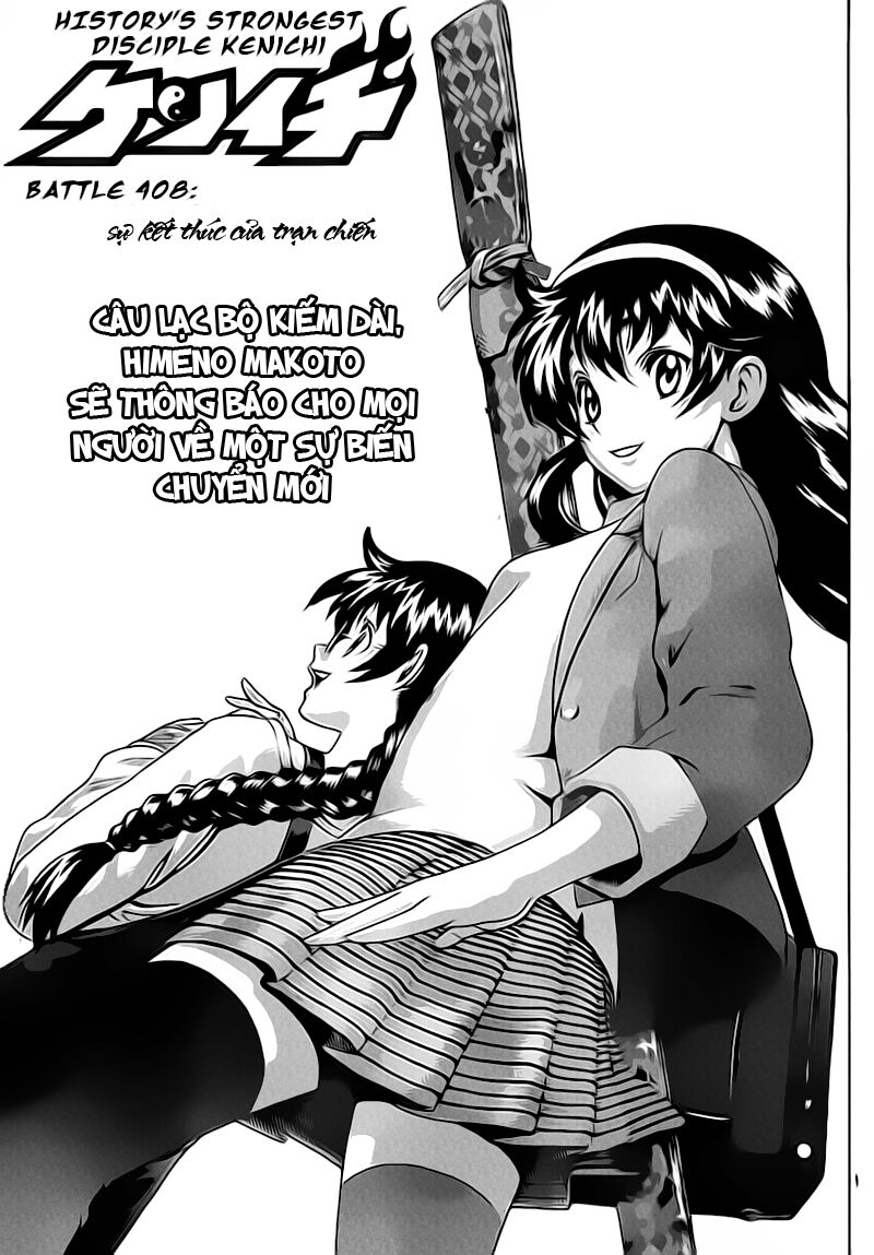 History's Strongest Disciple Kenichi: Chapter 408