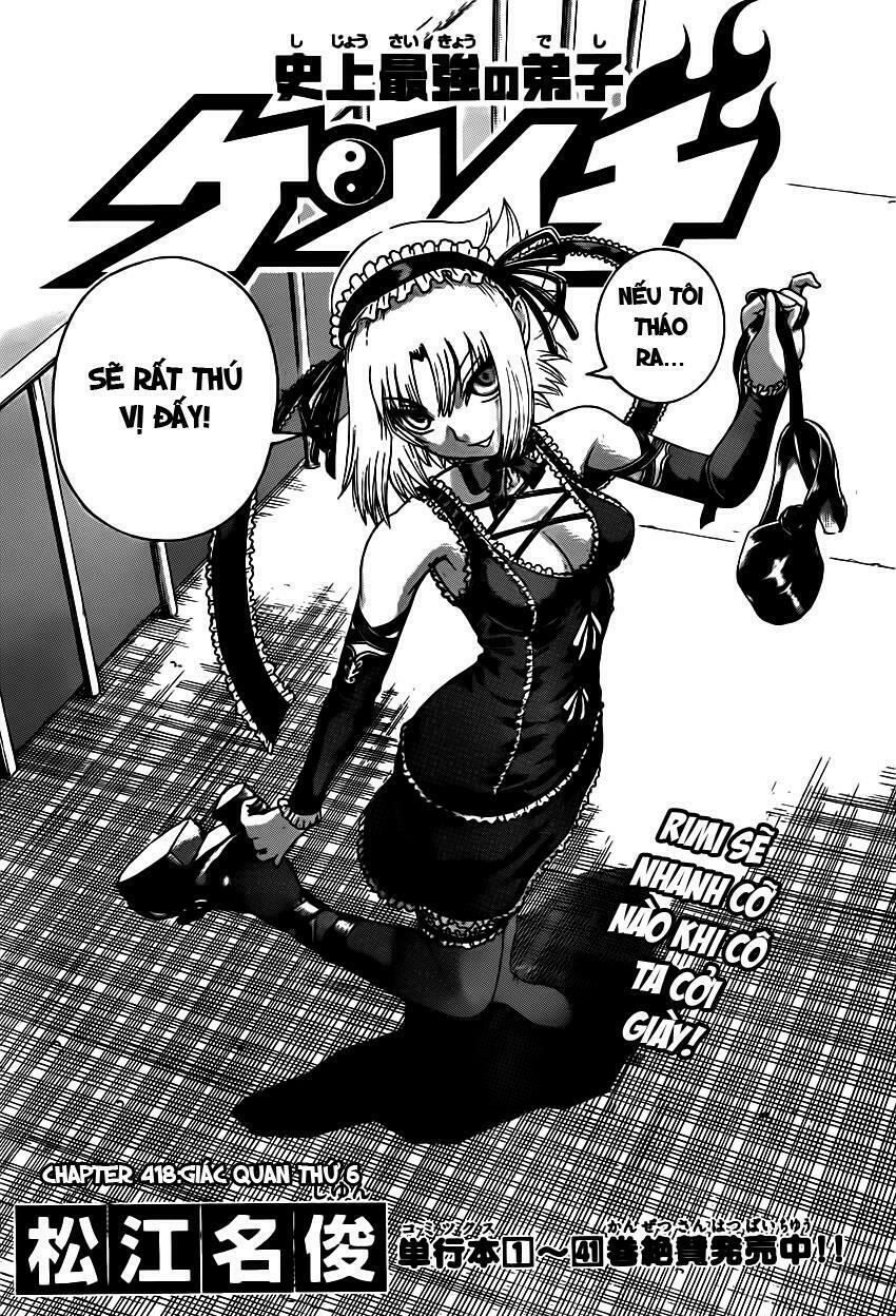 History's Strongest Disciple Kenichi: Chapter 418