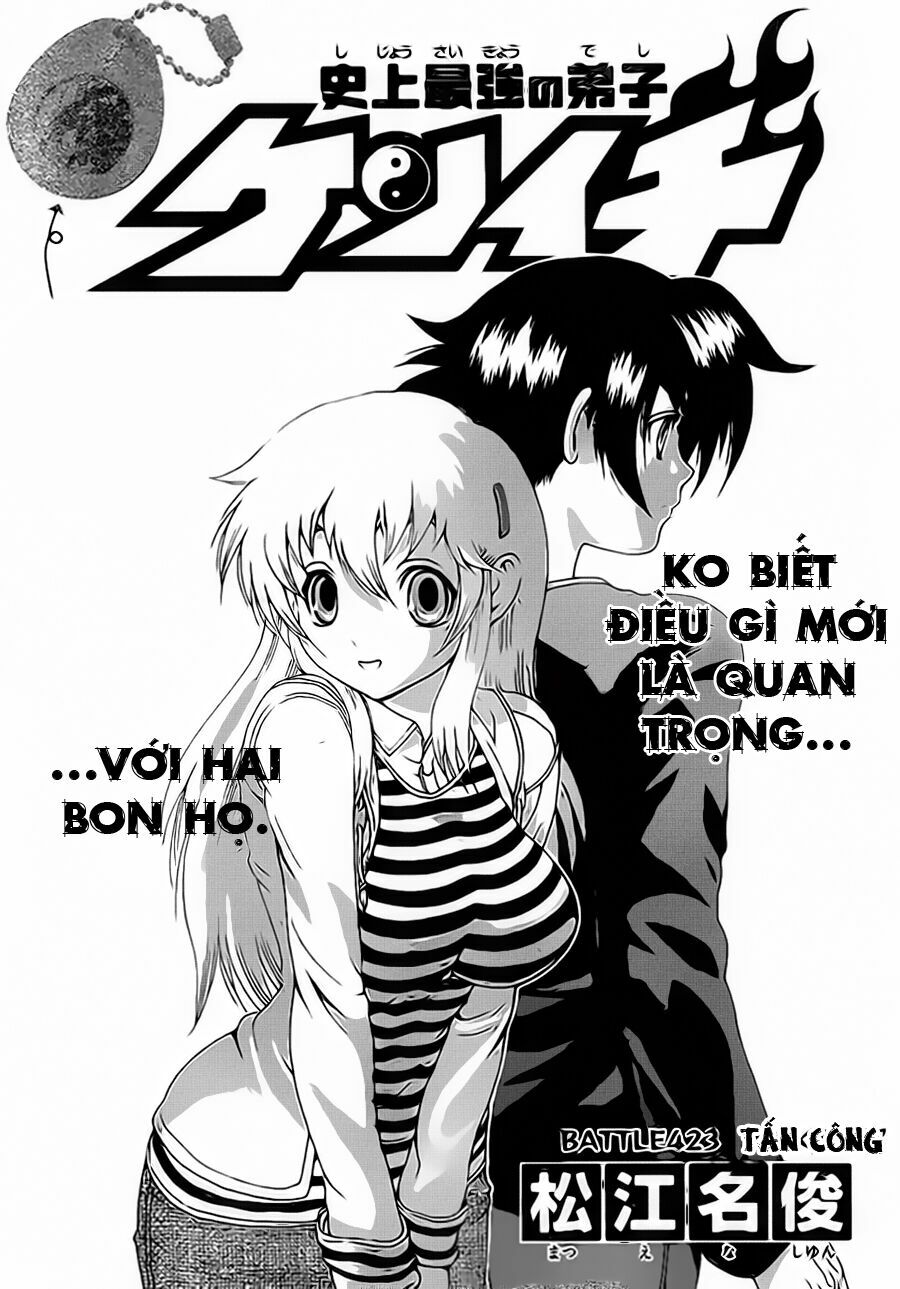 History's Strongest Disciple Kenichi: Chapter 423