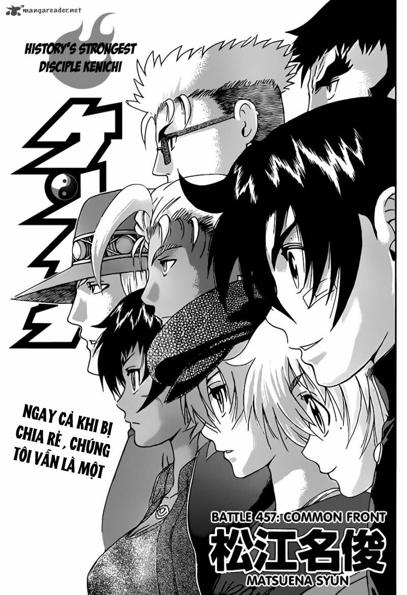 History's Strongest Disciple Kenichi: Chapter 457