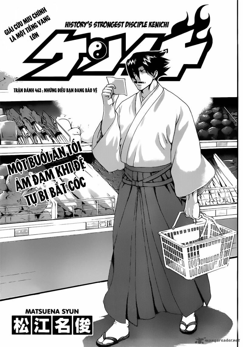 History's Strongest Disciple Kenichi: Chapter 463