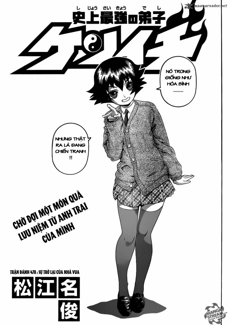 History's Strongest Disciple Kenichi: Chapter 478