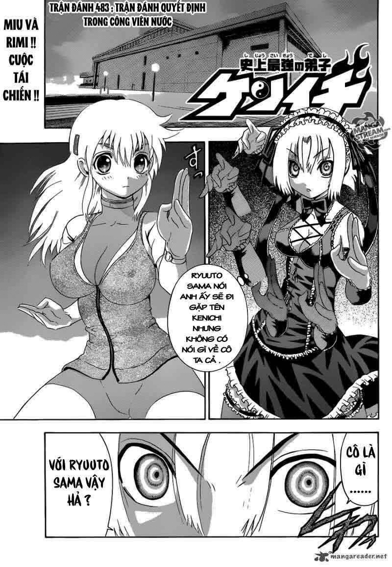 History's Strongest Disciple Kenichi: Chapter 483
