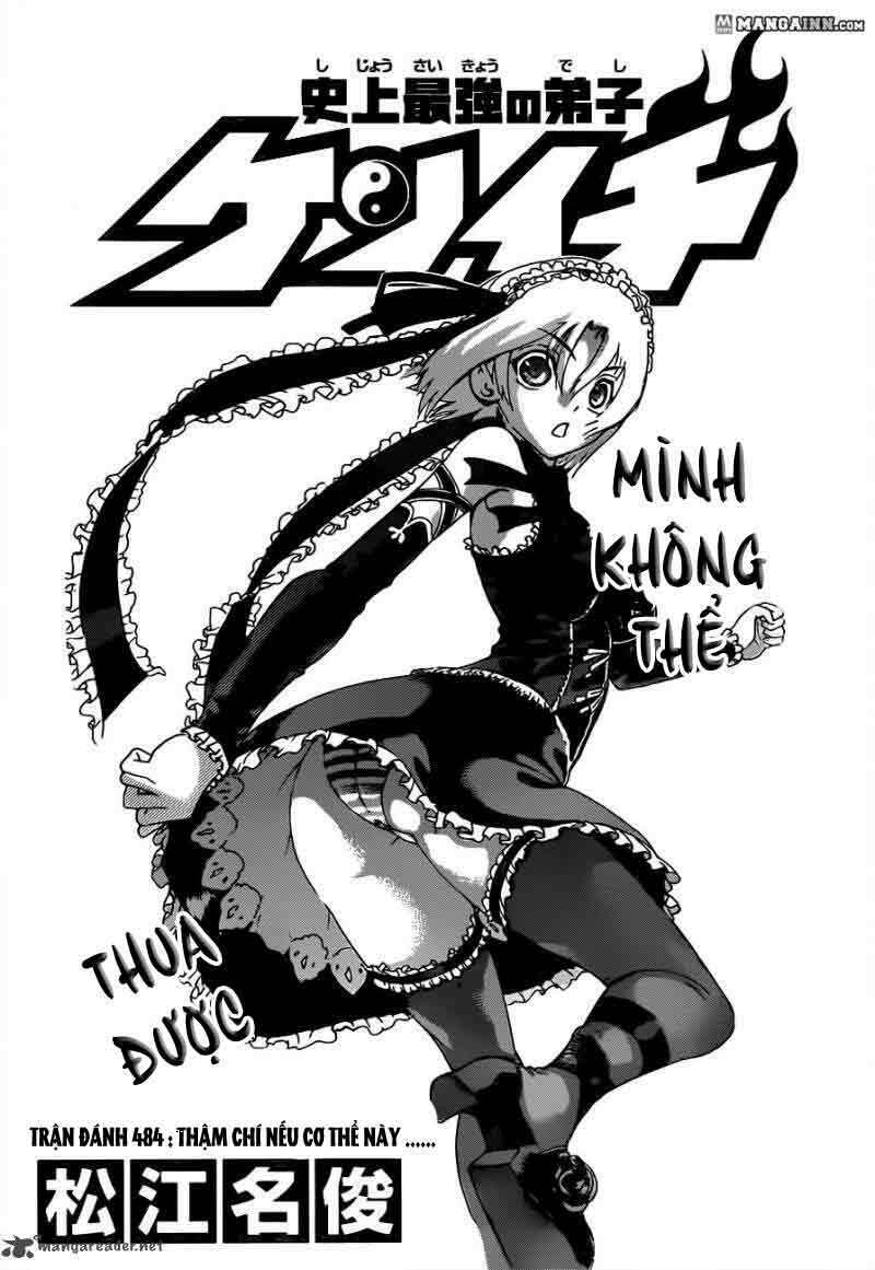 History's Strongest Disciple Kenichi: Chapter 484