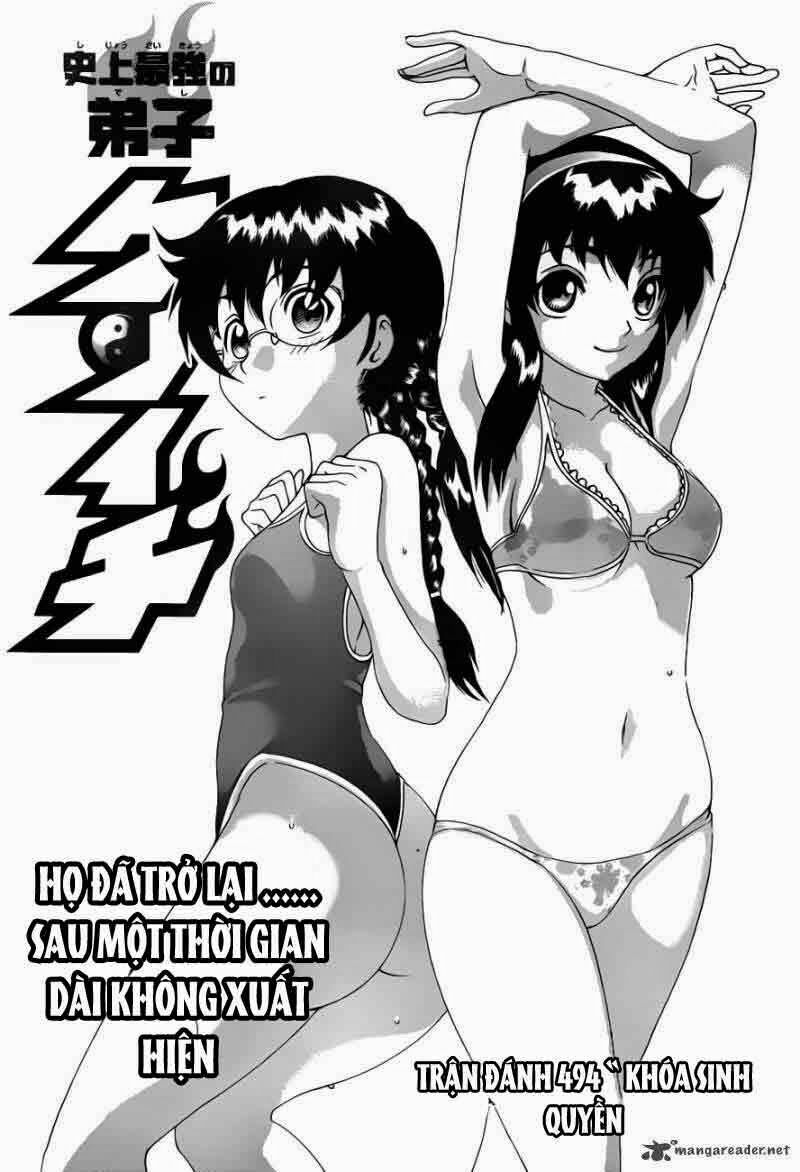History's Strongest Disciple Kenichi: Chapter 494