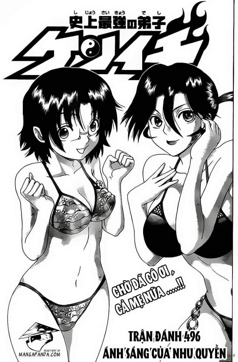 History's Strongest Disciple Kenichi: Chapter 496