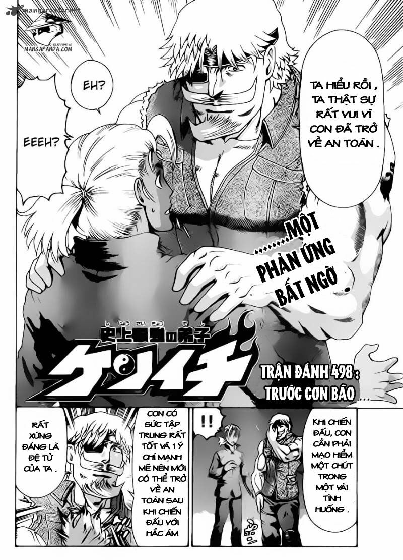 History's Strongest Disciple Kenichi: Chapter 498