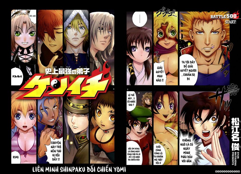 History's Strongest Disciple Kenichi: Chapter 500