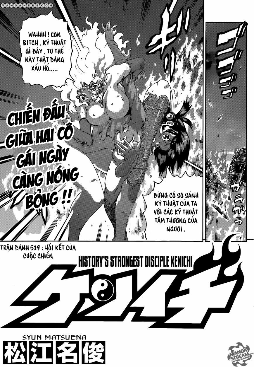 History's Strongest Disciple Kenichi: Chapter 519
