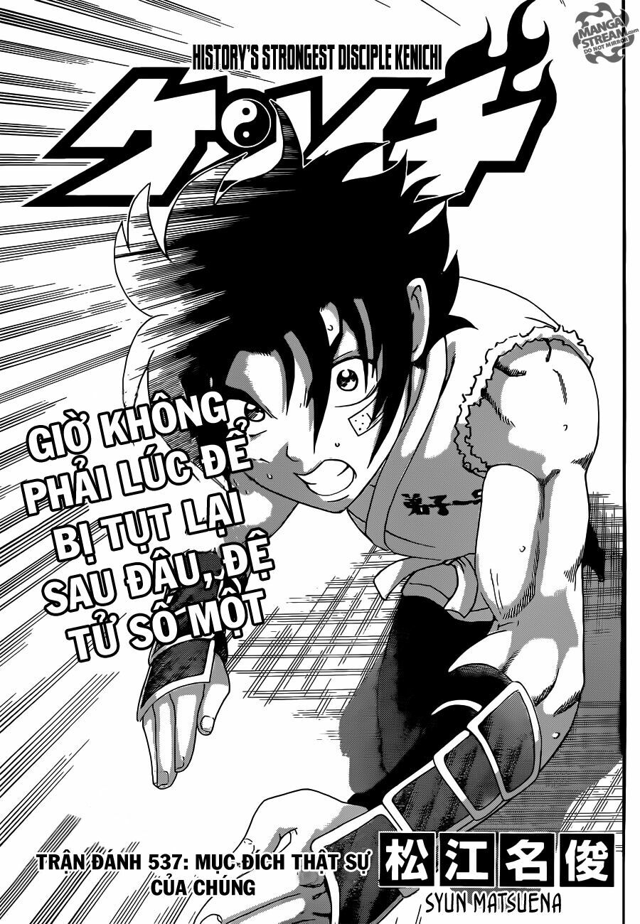 History's Strongest Disciple Kenichi: Chapter 537