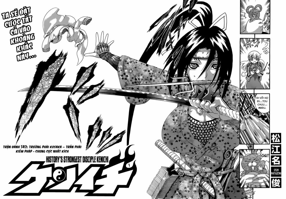 History's Strongest Disciple Kenichi: Chapter 542
