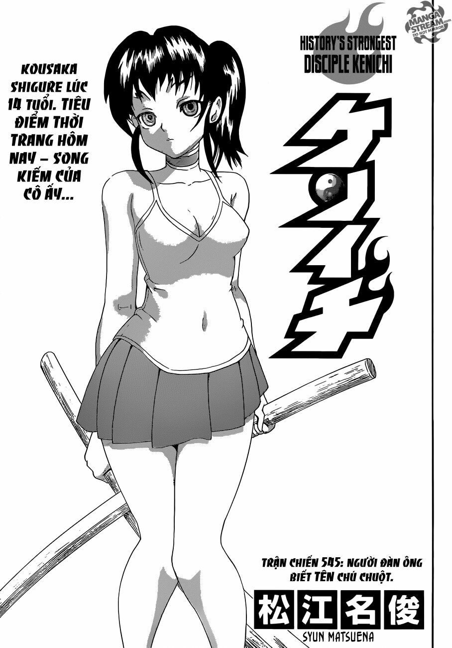 History's Strongest Disciple Kenichi: Chapter 545