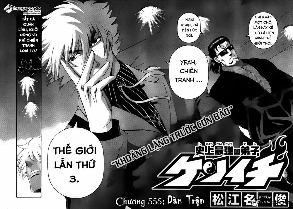 History's Strongest Disciple Kenichi: Chapter 555