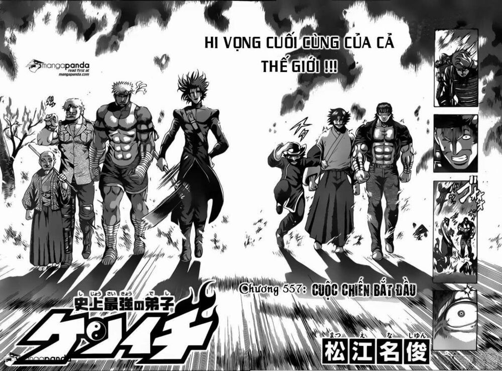 History's Strongest Disciple Kenichi: Chapter 557