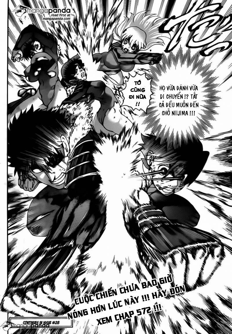 History's Strongest Disciple Kenichi: Chapter 571