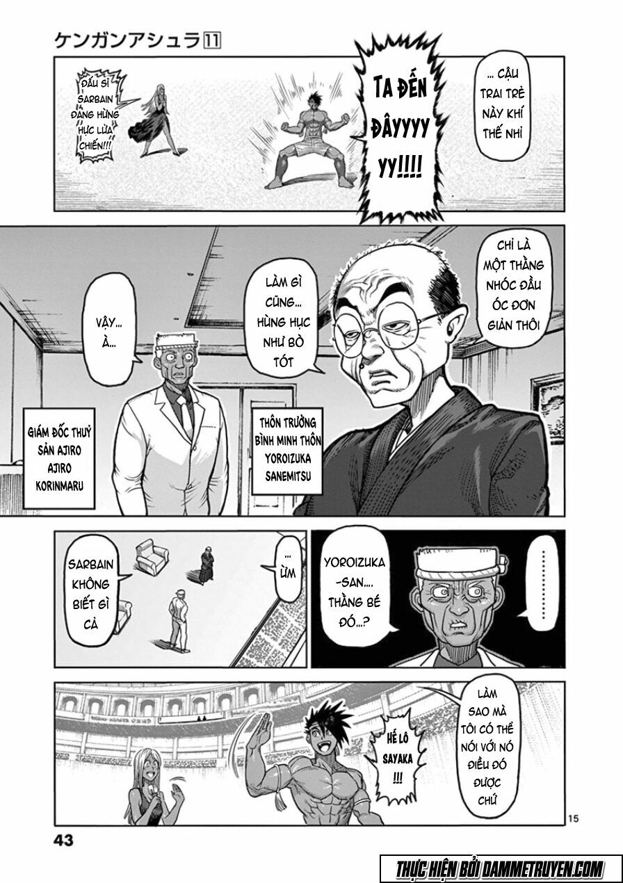 Tokita Ouma - Đấu sĩ Atula: Chapter 83: Thổ huyết