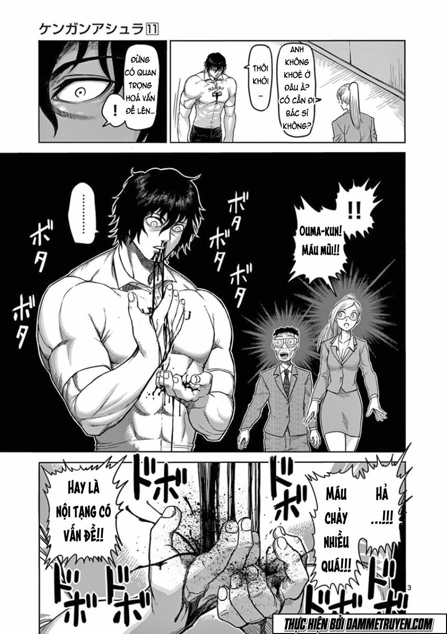 Tokita Ouma - Đấu sĩ Atula: Chapter 83: Thổ huyết