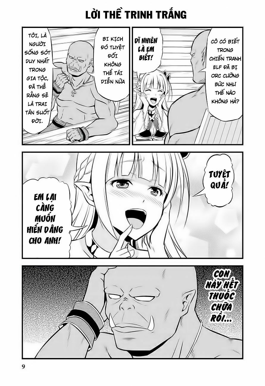 Elf dam dang vs Orc thanh niên nghiêm túc: Chapter 1