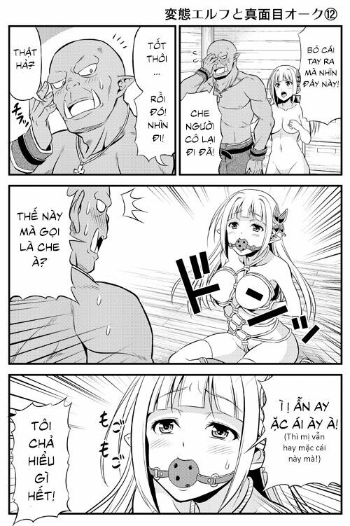 Elf dam dang vs Orc thanh niên nghiêm túc: Chapter 12