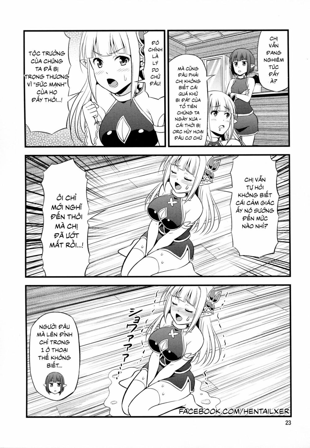 Elf dam dang vs Orc thanh niên nghiêm túc: Chapter 19
