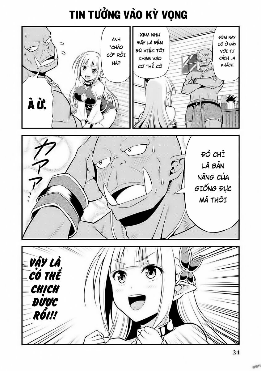 Elf dam dang vs Orc thanh niên nghiêm túc: Chapter 2