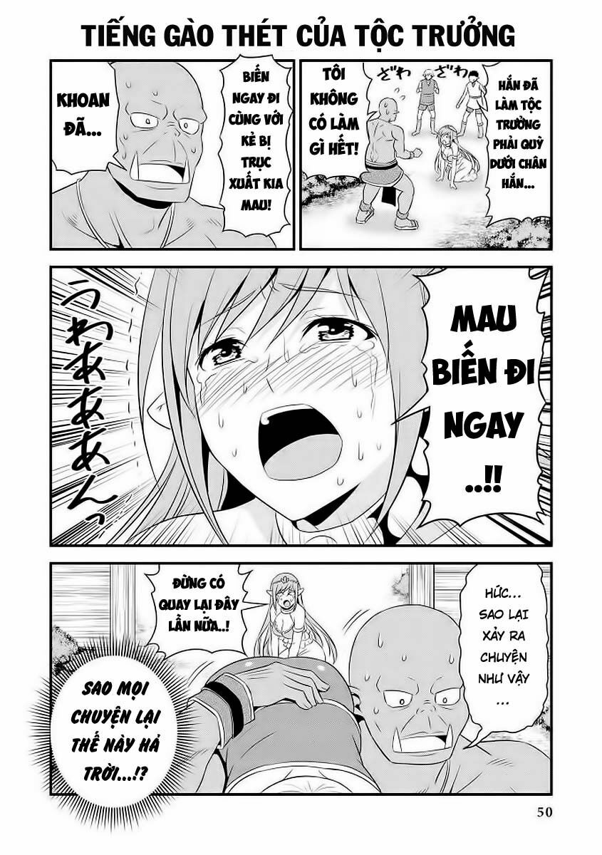 Elf dam dang vs Orc thanh niên nghiêm túc: Chapter 3.5