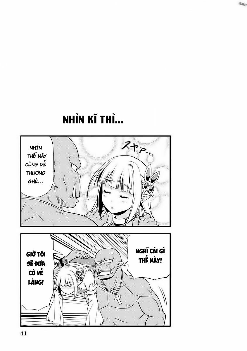Elf dam dang vs Orc thanh niên nghiêm túc: Chapter 3