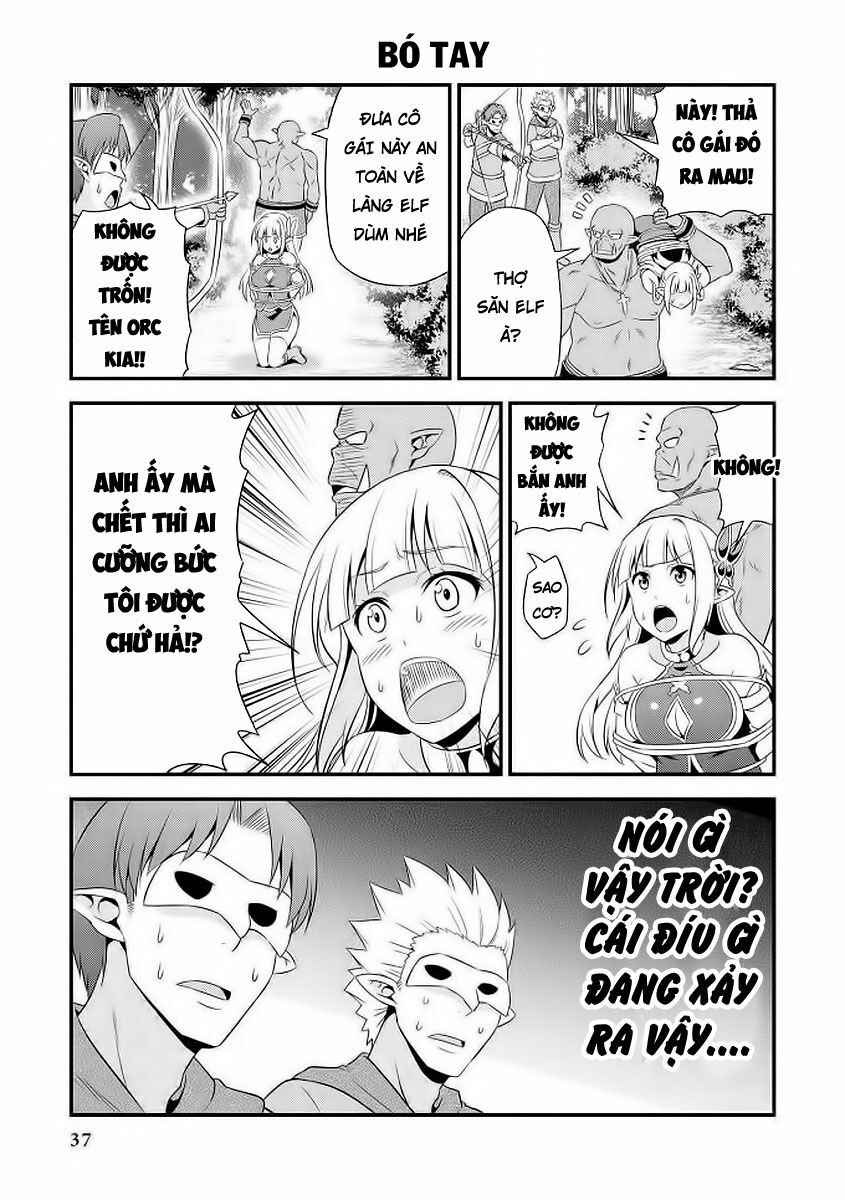 Elf dam dang vs Orc thanh niên nghiêm túc: Chapter 3