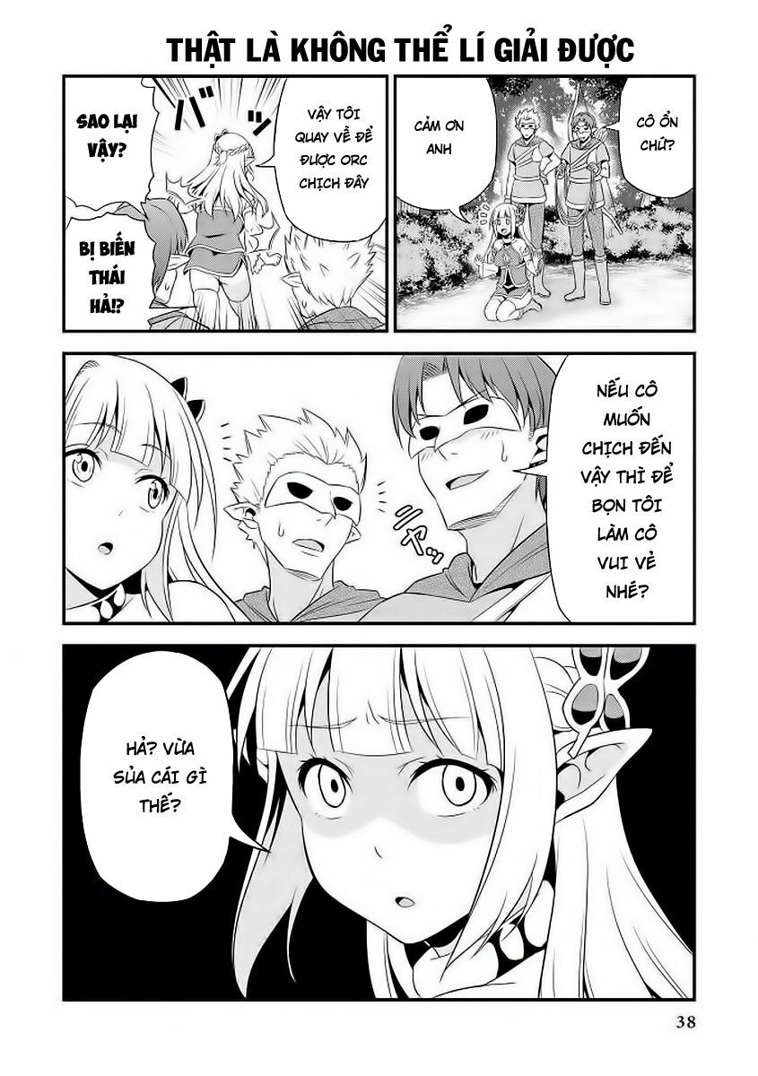 Elf dam dang vs Orc thanh niên nghiêm túc: Chapter 3