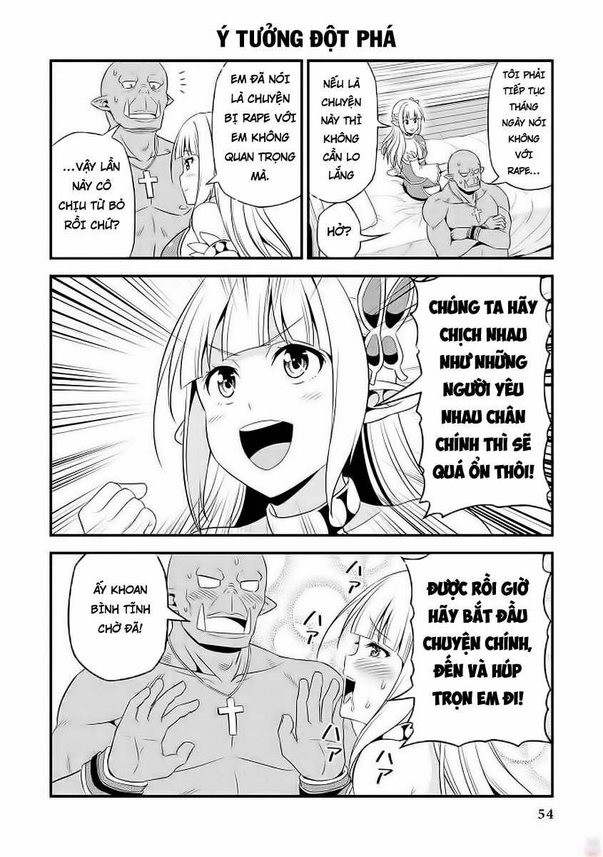 Elf dam dang vs Orc thanh niên nghiêm túc: Chapter 4