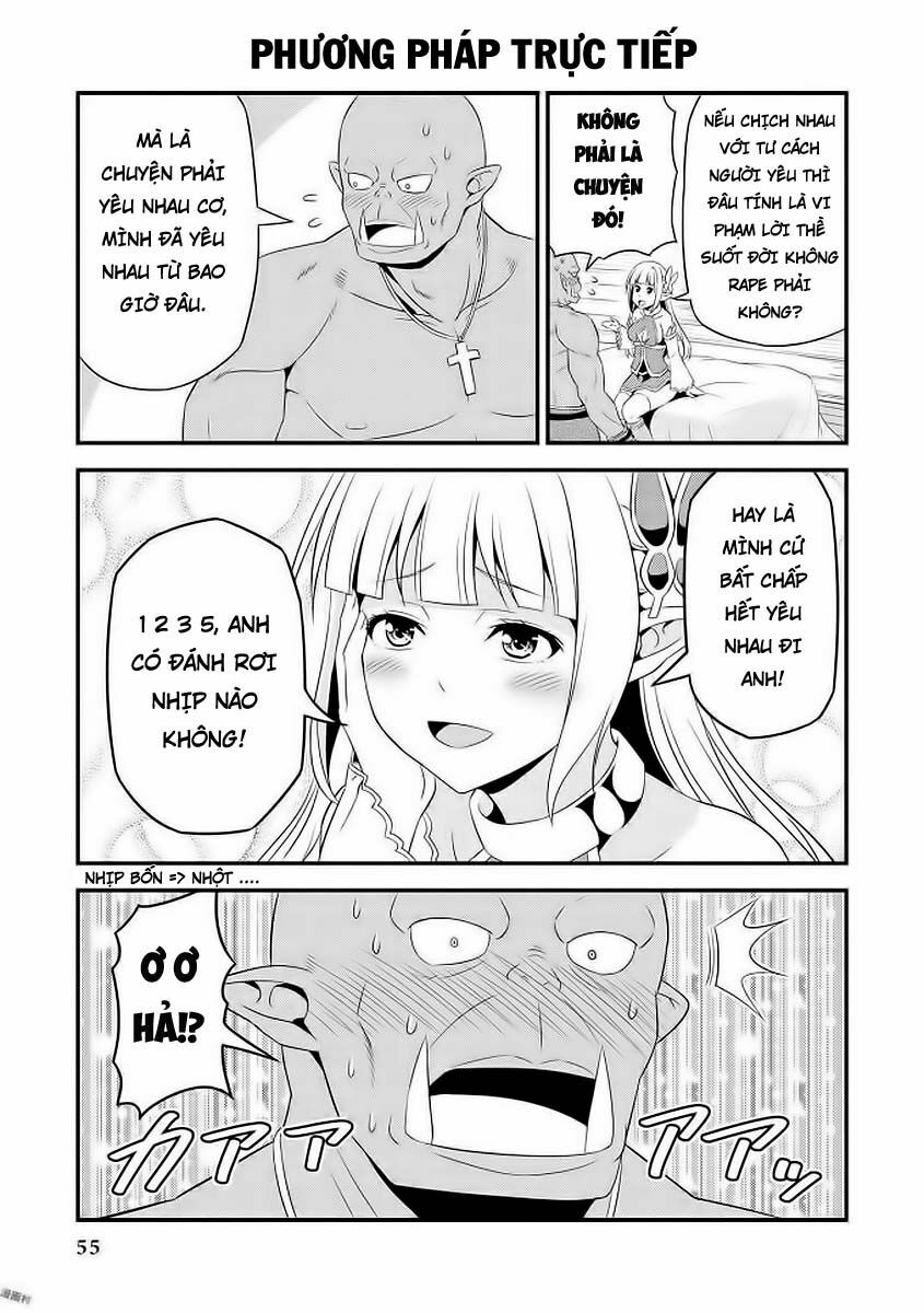 Elf dam dang vs Orc thanh niên nghiêm túc: Chapter 4