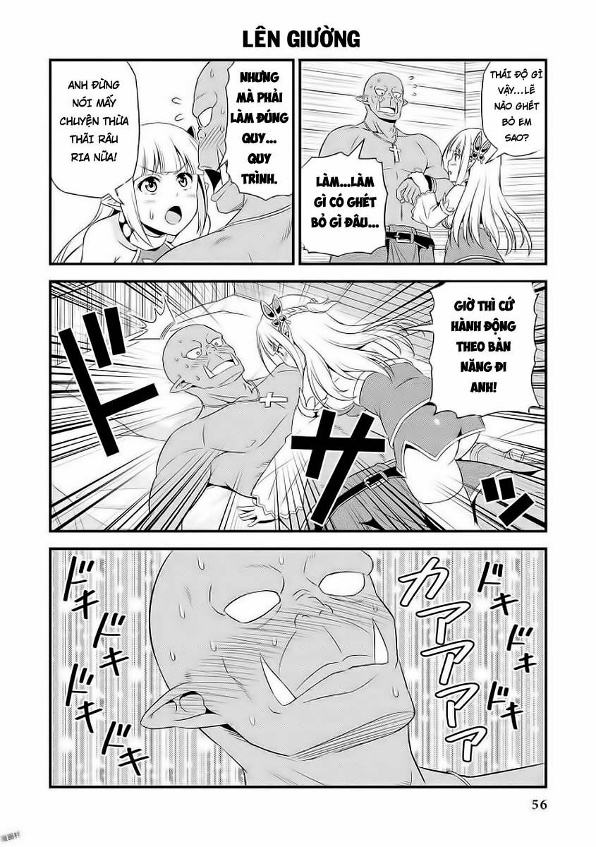 Elf dam dang vs Orc thanh niên nghiêm túc: Chapter 4