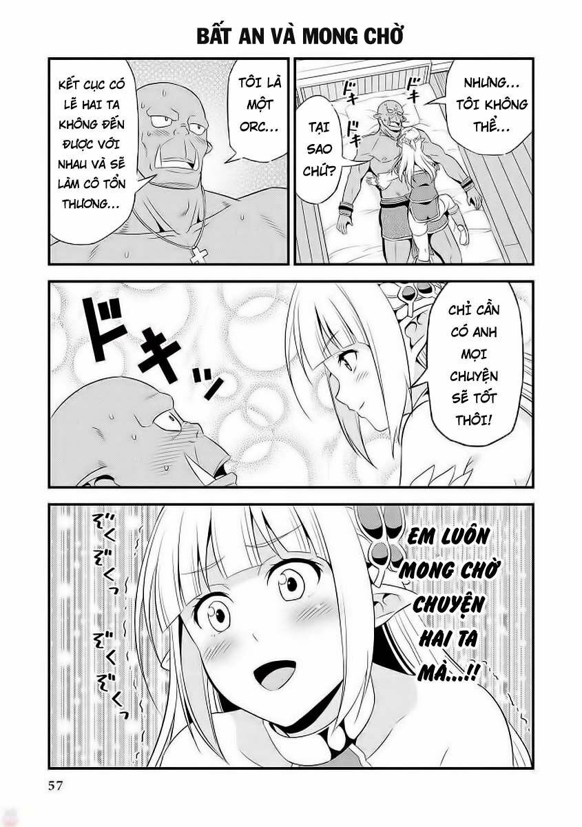 Elf dam dang vs Orc thanh niên nghiêm túc: Chapter 4