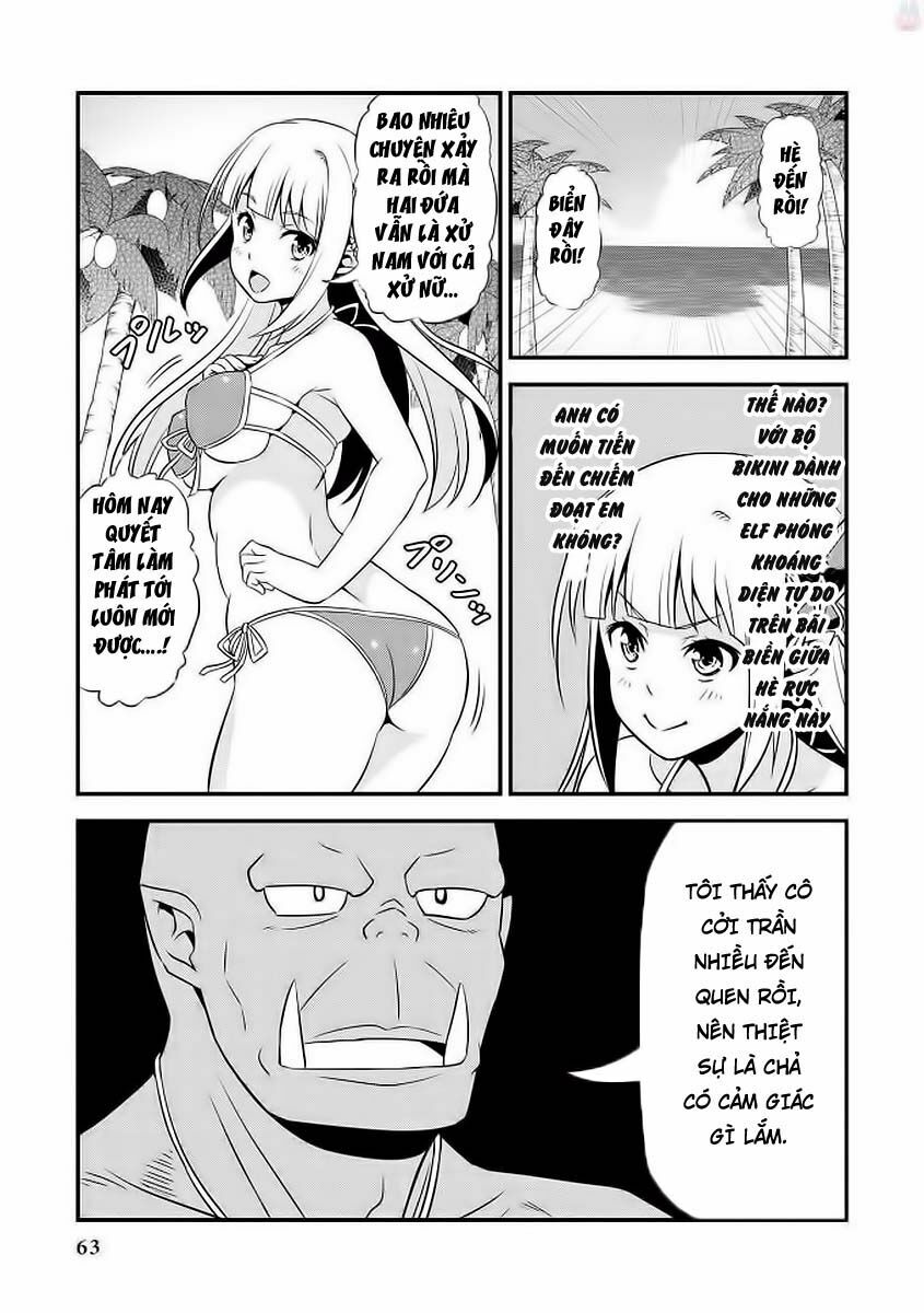 Elf dam dang vs Orc thanh niên nghiêm túc: Chapter 5.5