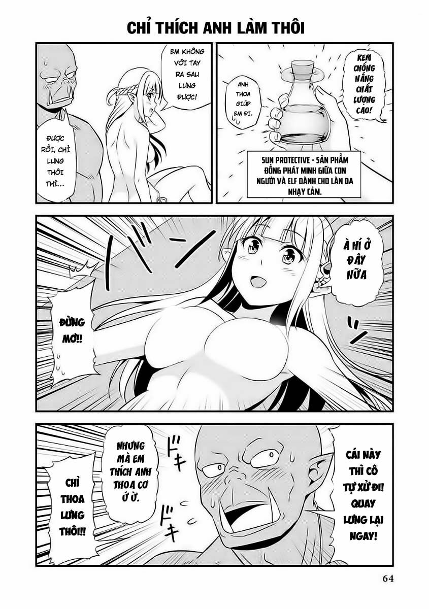 Elf dam dang vs Orc thanh niên nghiêm túc: Chapter 5.5
