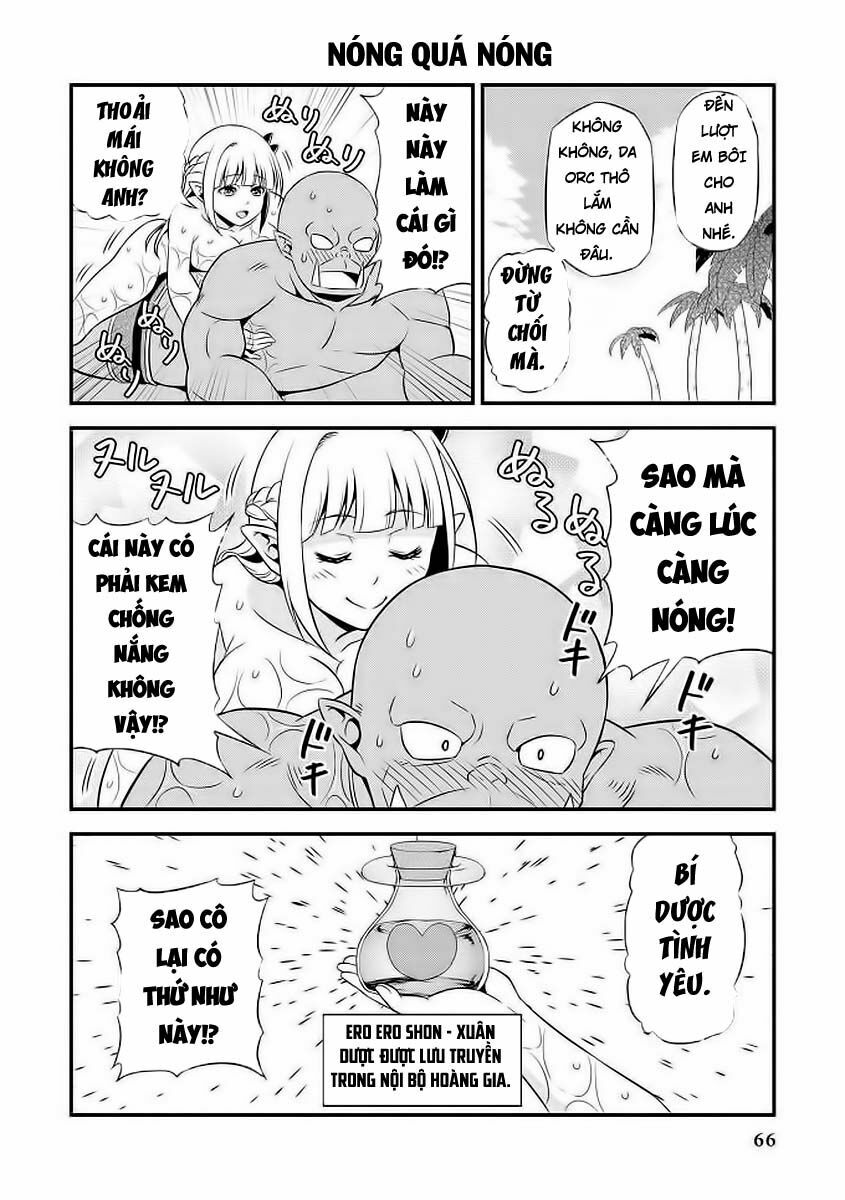 Elf dam dang vs Orc thanh niên nghiêm túc: Chapter 5.5