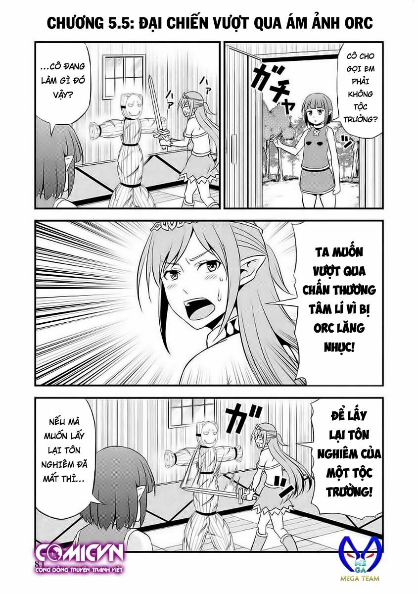 Elf dam dang vs Orc thanh niên nghiêm túc: Chapter 5.6