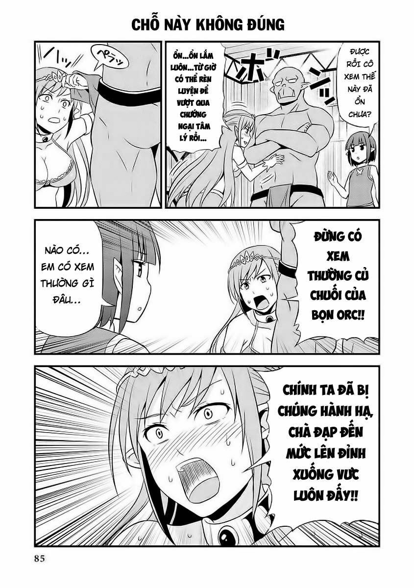 Elf dam dang vs Orc thanh niên nghiêm túc: Chapter 5.6