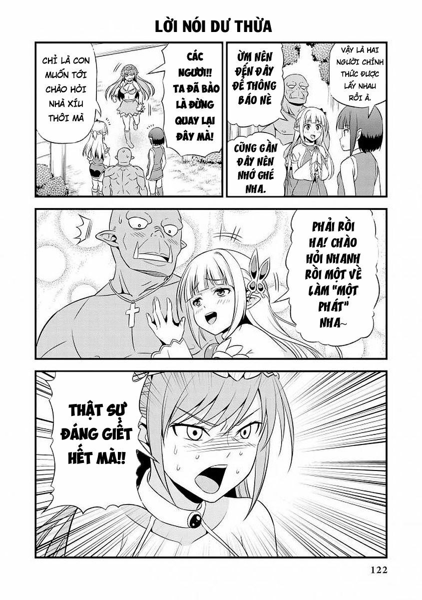 Elf dam dang vs Orc thanh niên nghiêm túc: Chapter 8.5