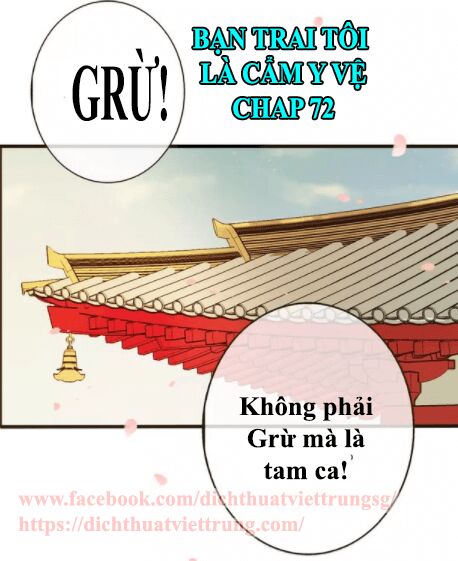 Bạn Trai Tôi Là Cẩm Y Vệ: Chapter 72