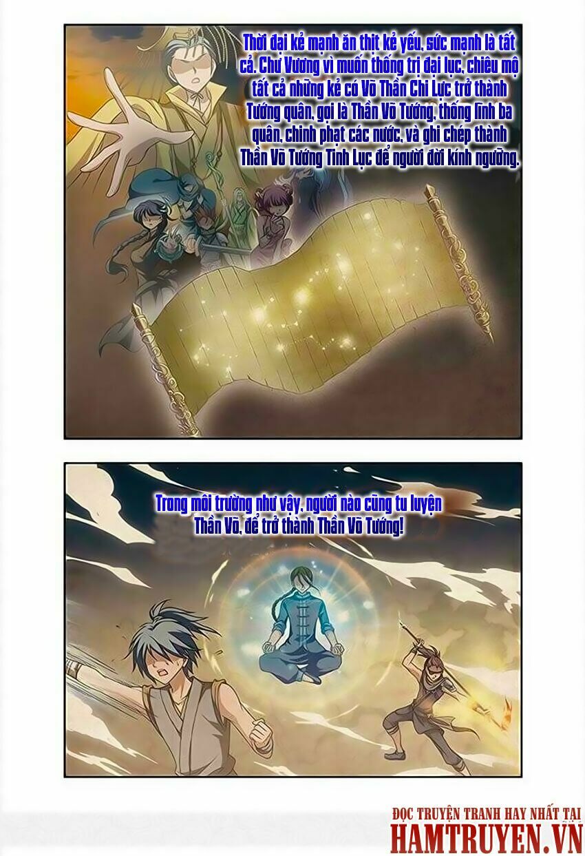 Thần Võ Tướng Tinh Lục: Chapter 1
