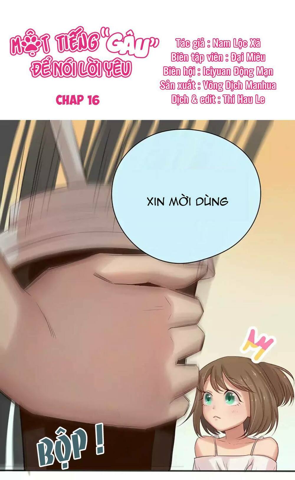 Một Tiếng "Gâu" Để Nói Lời Yêu!: Chapter 16
