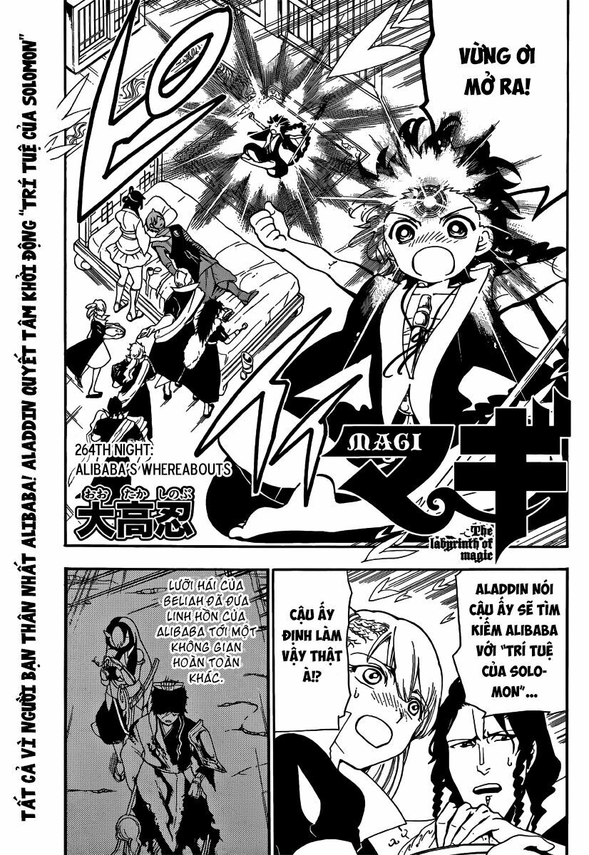 Mê Cung Pháp Thuật: Chapter 264: Nơi chốn của Alibaba