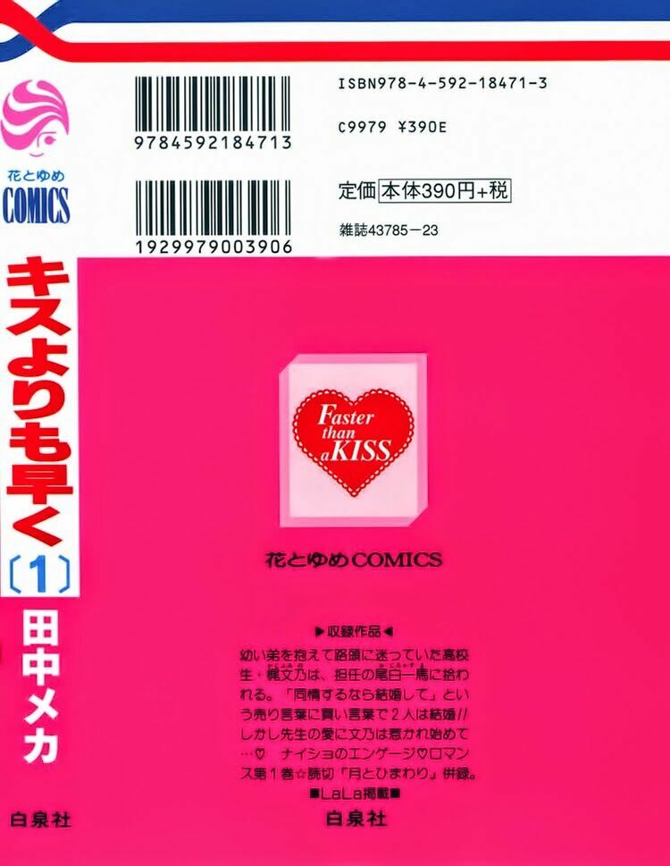 Faster than a kiss - Kiss Yori mo Hayaku: Chapter 0